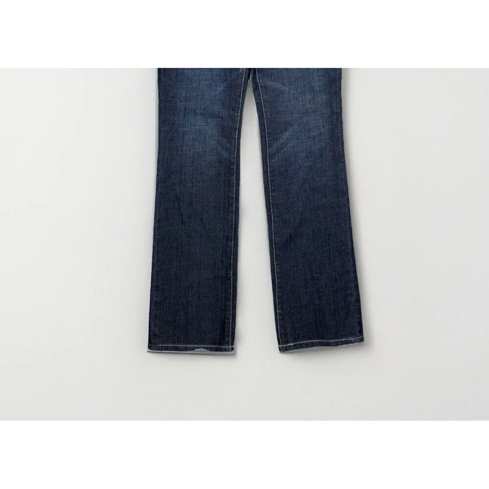 Seven7 Jeans Womens 4 Straight Leg Blue Denim Measures 29 x 31